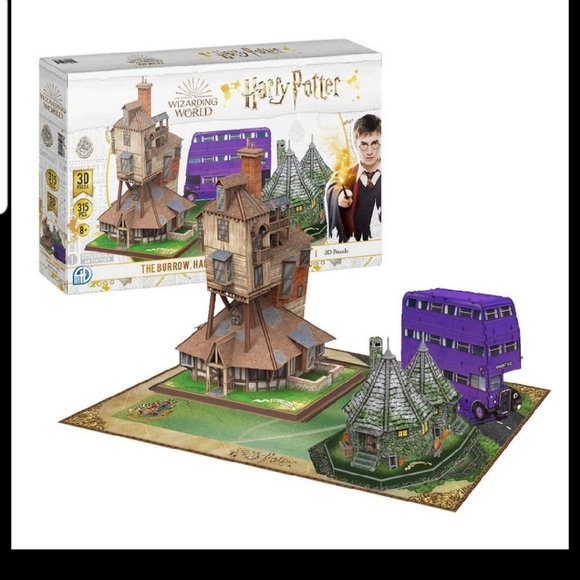 Harry Potter 3D Puzzle Toys Harry Potter 3d Puzzle The Burrow